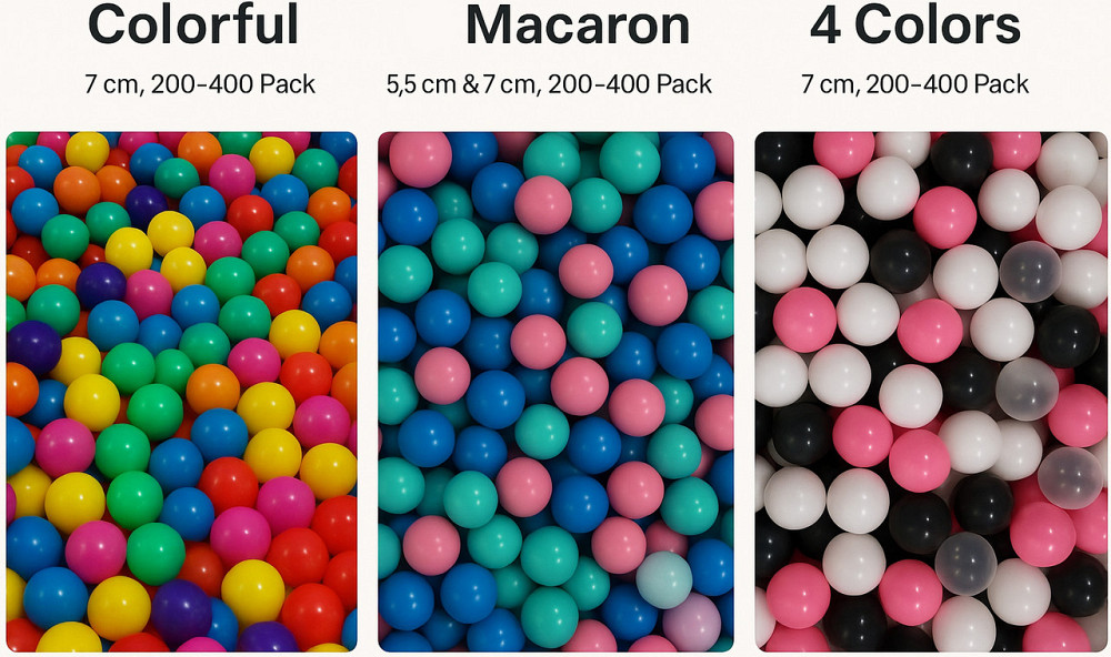 Сухой бассейн с шариками 400шт светло-голубой Diego Киев - изображение 7