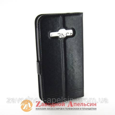 Чохол книжка Samsung J1 J120 2016 Smart Case black Одеса - фото 2
