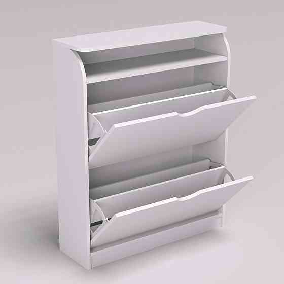 Тумба для обуви №1, Белый, 800/250/1000 Львов