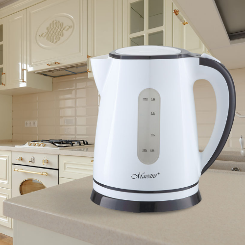 Електрочайник 1,8л 2000W (диск) білий MR-058-WHITE Maestro Житомир