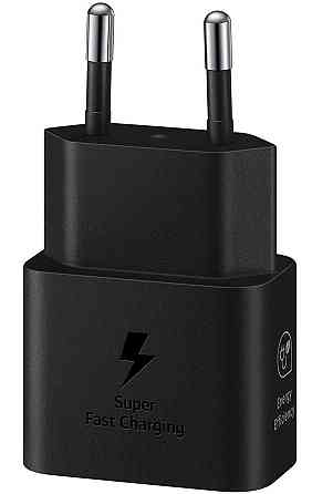 Мережевий зарядний пристрій Samsung 25W Travel Adapter + Type-C cable Black (EP-T2510XBEGEU) (6921948) Київ