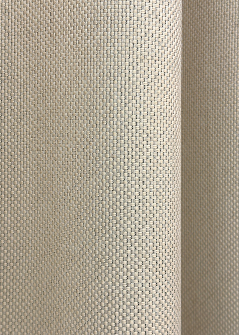 Шторна тканина, льон-блекаут з фактурою "Льон мішковина" колір холодний бежевий 1080ш Київ - фото 3