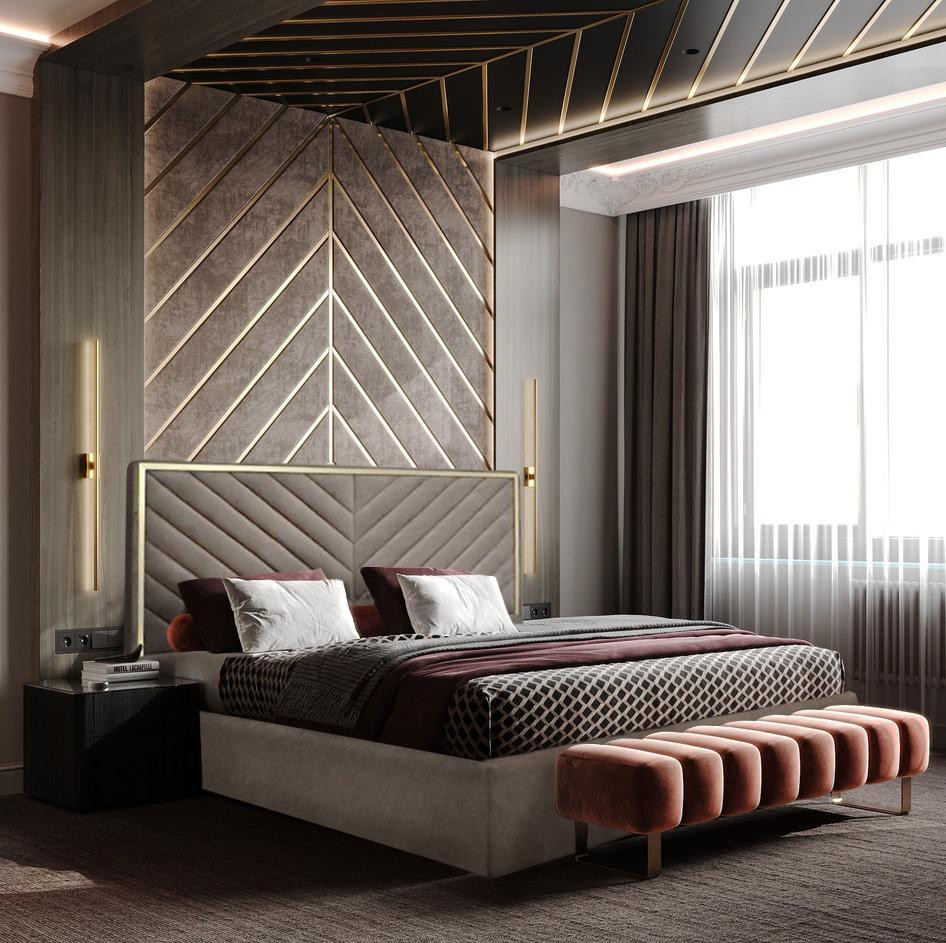 Кровать BNB двухспальная Mariotti Premium с дополнительной металлической цельносварной рамой 160 х 200 см Бежевый Киев - изображение 2