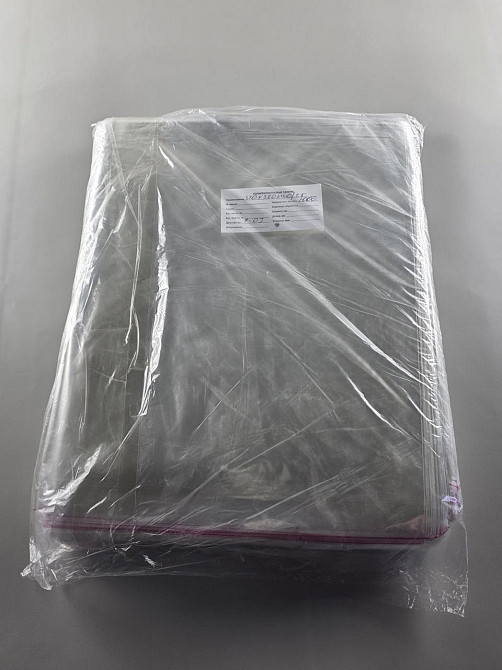 Пакети з клейкою стрічкою 32см 38см 25мк (1000шт) Харків - фото 3