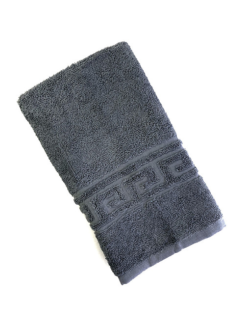 Махровое полотенце Ideal Textile Greek 33х60 см серый (56860582) Черновцы - изображение 1