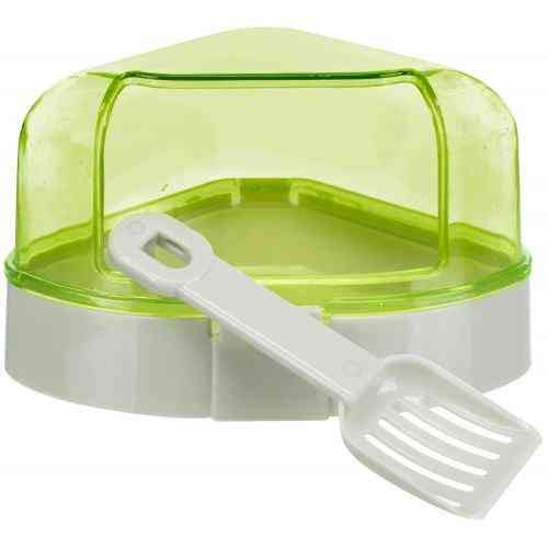 Туалет Trixie для грызунов, угловой, 14x8x11 см (пластик) Винница