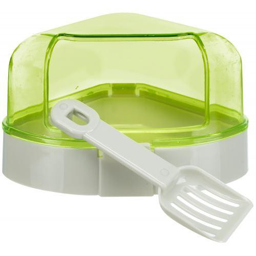 Туалет Trixie для грызунов, угловой, 14x8x11 см (пластик) Винница - изображение 1