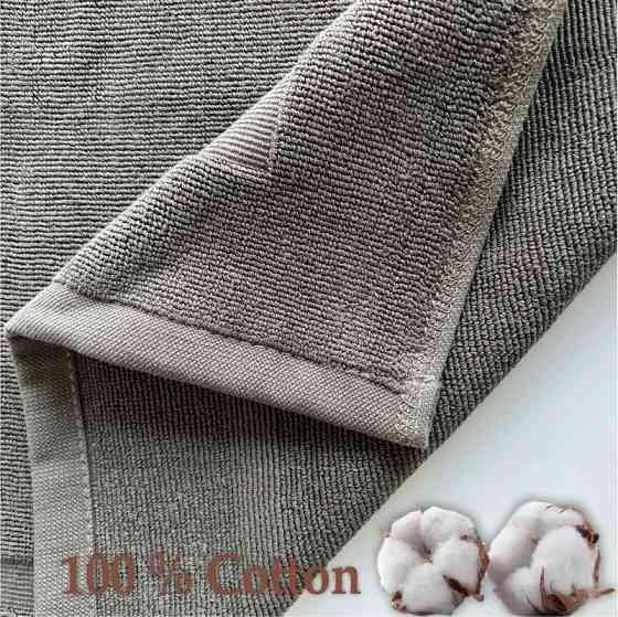 Рушники для ніг Lovely Svi – бавовна / махра - 50 x 80 см – Сірий (22402471) Київ