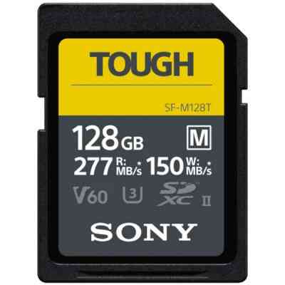 Карта памяти Sony 128GB SDXC class10 UHS-II U3 V60 Tough (SFM128T.SYM) Винница