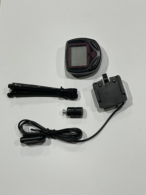 Велокомп'ютер провідний без підсвічування, 5 функцій Мукачево - фото 1