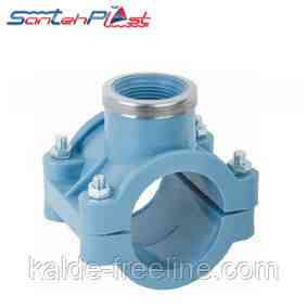 Хомут врезной 90х3/4