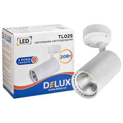 Спот Delux TL02S 20 Вт 4000K (90015900) Вінниця