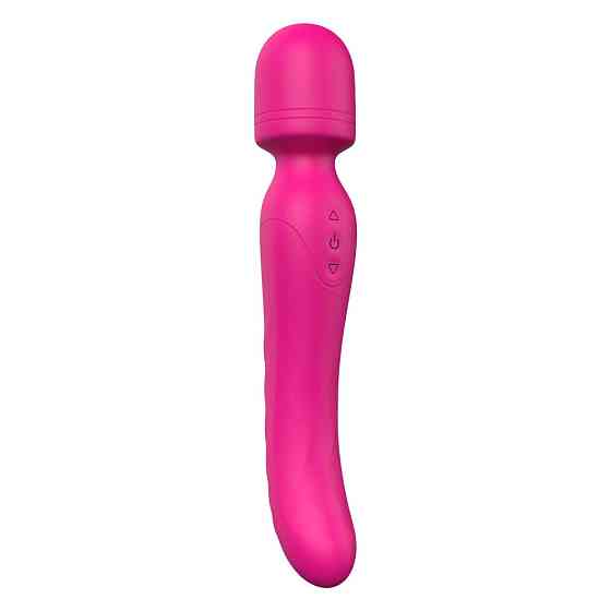Вибратор-микрофон с подогревом Dream Toys Essentials Heating Bodywand, розовый, 23 × 3,6 см Sex Aura Киев