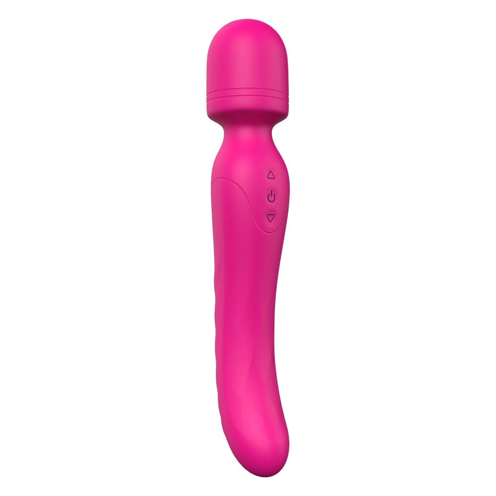 Вибратор-микрофон с подогревом Dream Toys Essentials Heating Bodywand, розовый, 23 × 3,6 см Sex Aura Киев - изображение 1