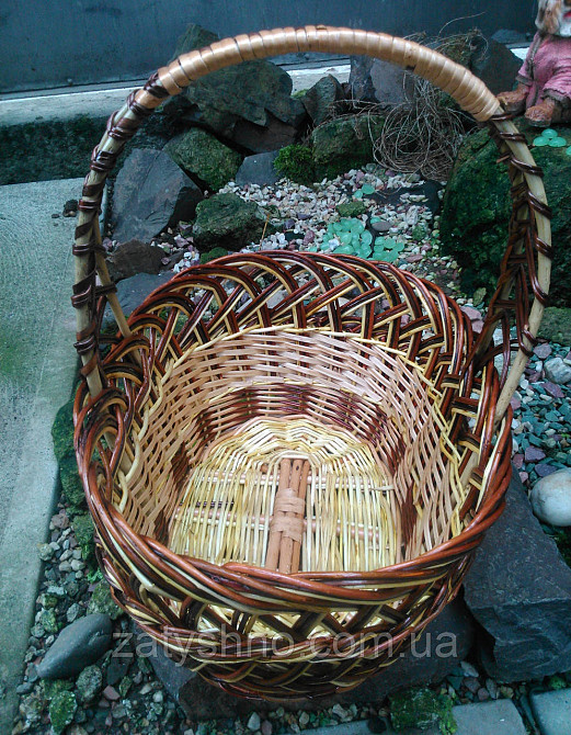 Пасхальная корзина овальная кофейная Киев - изображение 3