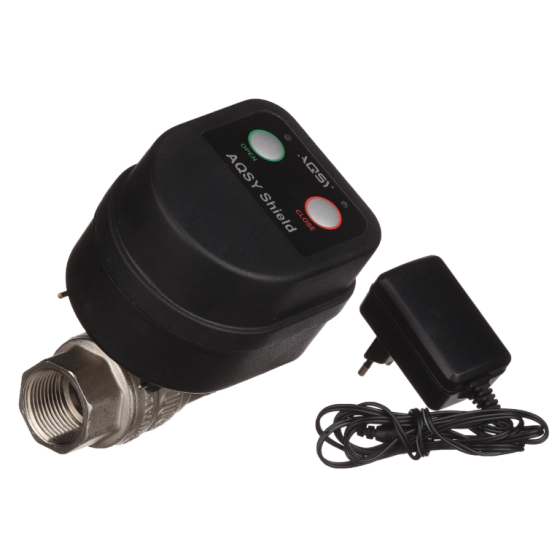 Кульовий кран з електроприводом Shield Enolgas 1/2 дюйма Київ