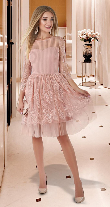 Гіпюрове плаття пачка (44) Київ - фото 4