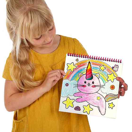 Книжка-розмальовка - Єдиноріжки Дніпро