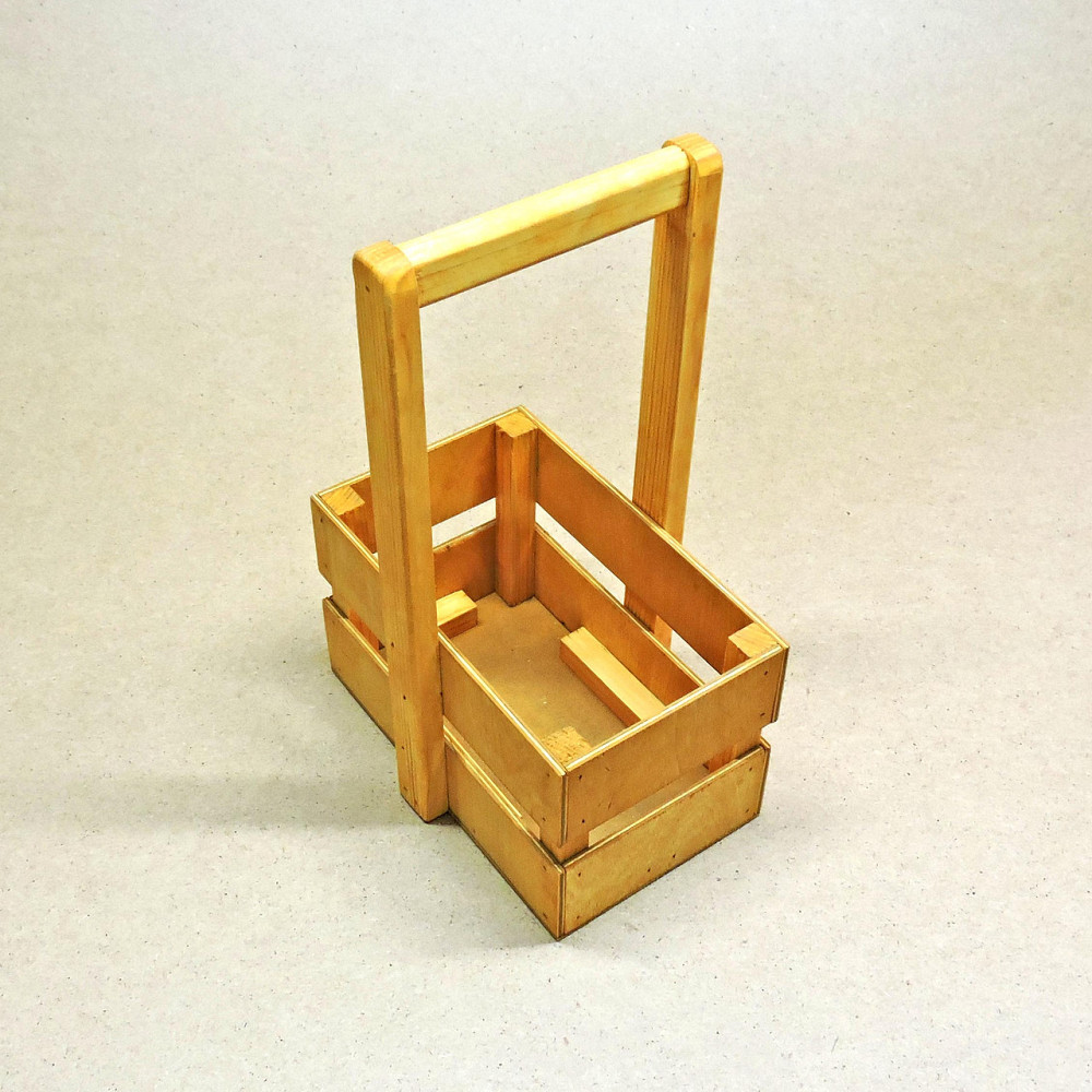 Подарунковий кошик "Шеллі 12х20" каррі Миколаїв - фото 8