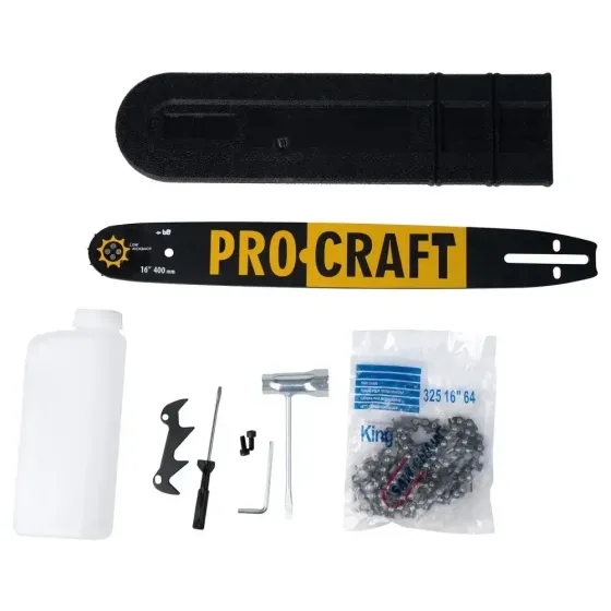 Бензопила Procraft GS-62T 1.9 кВт  49.3 см³   Німеччина • Гарантія 36 міс Львів