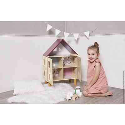 Ігровий набір Janod Ляльковий будинок трьоповерховий (J06617) Вінниця