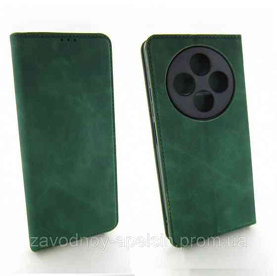 Чехол книжка Xiaomi Redmi 14C Защита камеры (зеленый) Одесса
