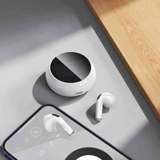 Бездротові навушники BOROFONE BW87 Mist true wireless BT headset with touch screen White Київ