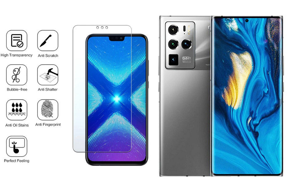 Защитное стекло NeoGlass для nubia Z30 Pro – ультрапрозрачное и устойчивое Киев - изображение 4