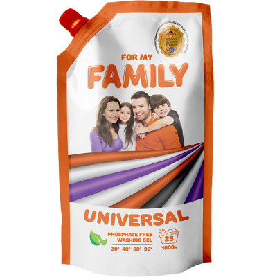 Гель для прання Family 2K Універсальний 1 кг (4260637721235) Вінниця - фото 1