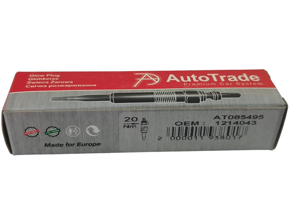 Свеча Opel Astra F,Combo,Vectra A,B 1.7D (11V) накала Мукачево - изображение 2