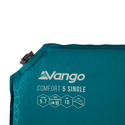 Туристический коврик Vango Comfort 5 Single Bondi Blue (929162) Винница - изображение 2