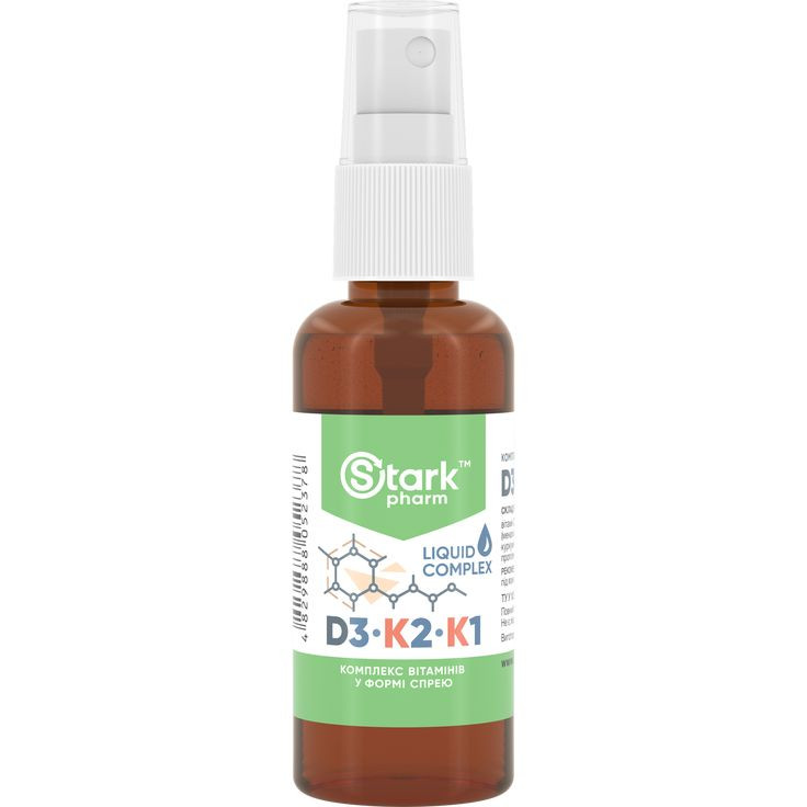 D3-K2-K1 liquid extract 50 мл Луцьк - фото 1
