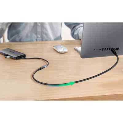Дата кабель USB-C to USB-C 1.0m USB 3.1Gen2 100W US353 Black Ugreen (10387) Винница