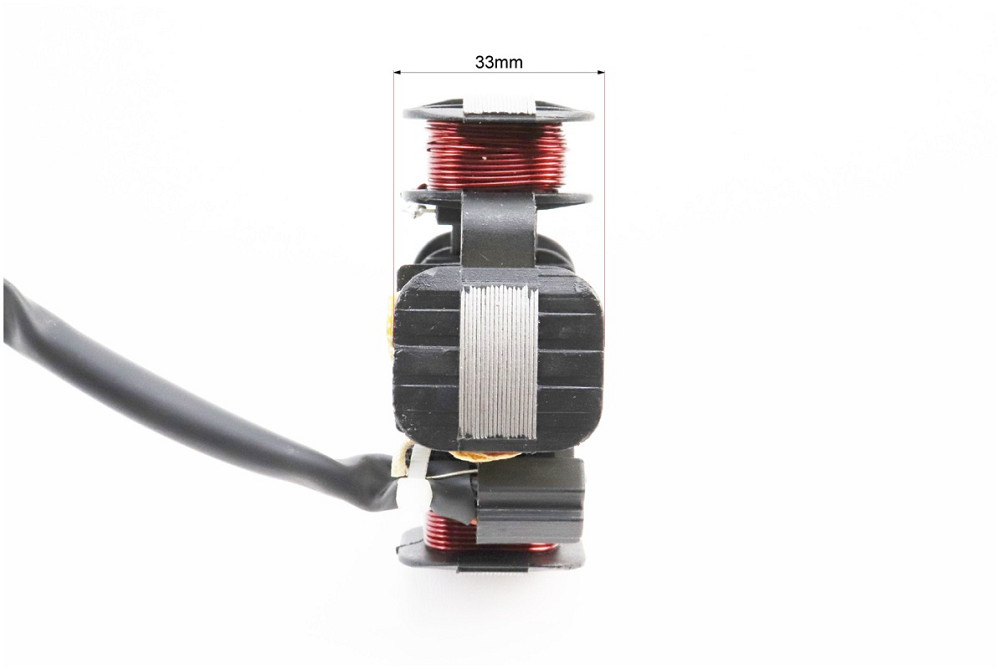 Статор магнето (генератора) Suzuki AD50 (4 котушки роз'єм "мама 2 + 1") Київ - фото 4