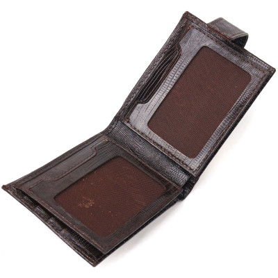 Кошелек Canpellini Из натуральной кожи Коричневый (21507) Винница - изображение 8