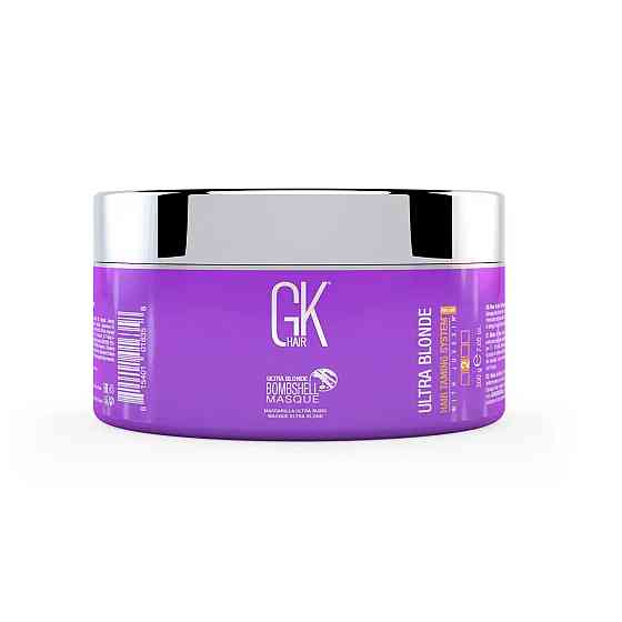 Маска для фарбування в холодний блонд Ultra Blonde Bombshell Masque GKhair 200 мл Вінниця