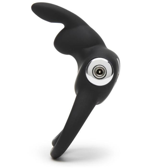 Подвійне ерекційне кільце з вібрацією Happy Rabbit Stimulating Rechargeable Rabbit Cock Ring Sex Aura Київ - фото 2
