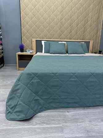 Покрывало стеганое Decorator Sparta Diamond ромб 240х260 см серо-голубой (85-063) Киев