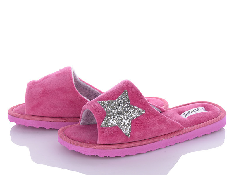 Капці жіночі відкриті PaGo "Silver Star" розовий Одеса - фото 3