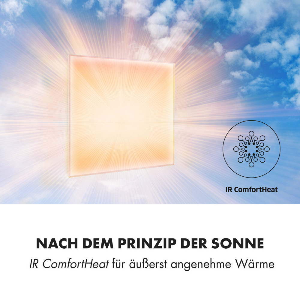 Інфрачервоний нагрівач Wonderwall Smart 60x60 см керування застосунком 360 Вт тижневий таймер IP24 360 Вт Рівне - фото 5