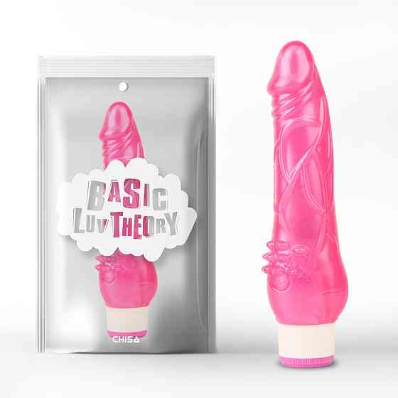 Вибратор реалистичный Chisa Basic Luv Theory Beginner Rider 20,5 см (без упаковки) Sex Aura Киев