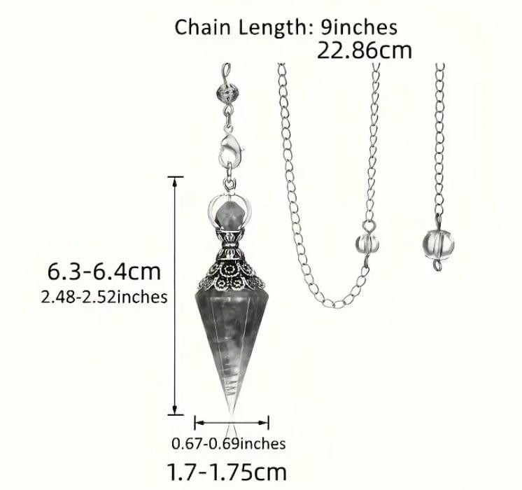 Маятник Аквамарин для балансировки энергии – биолокационный маятник (6,4 см) Киев - изображение 3