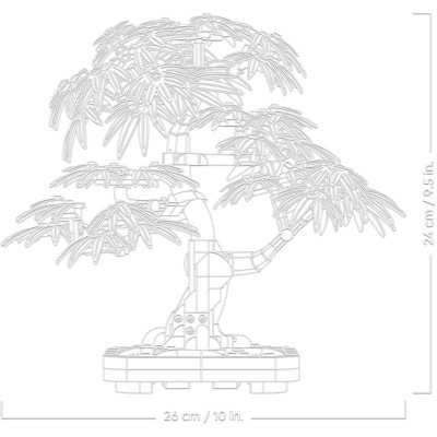 Конструктор LEGO Botanicals Бонсай з японського червоного клена (10348) Вінниця - фото 11