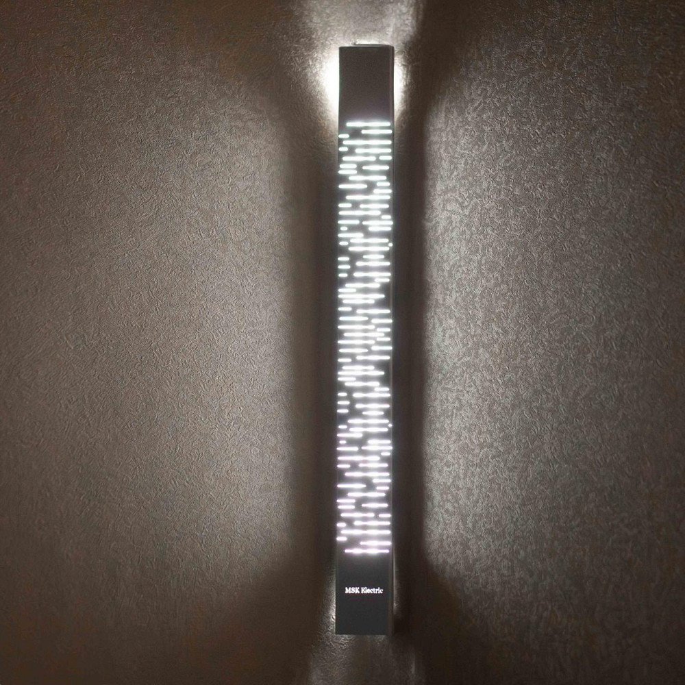 Светильник настенный угловой 64см MSK Electric Sieve бра под лампу Т8 NL 6460 AL Киев - изображение 1