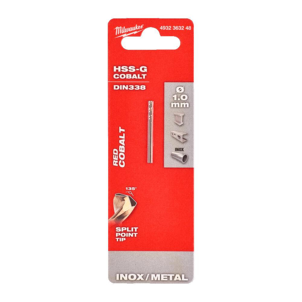 Свердло по металу HSS-Co MILWAUKEE DIN338, діаметр 1,0 мм (2шт) Одеса - фото 1