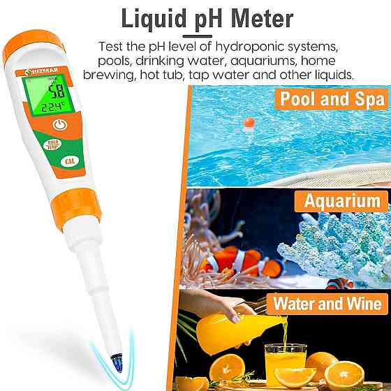 Цифровий pH-метр UIUZMAR UMR PHF 02 для води та харчових продуктів Луцьк