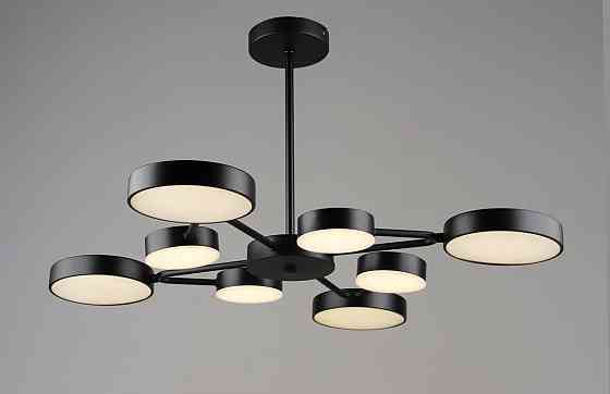 Люстра підвісна світлодіодна VALESO B YH1354/4+4 BK 84W Коломыя