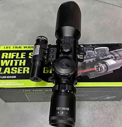 Оптичний приціл для АК усіх серій 3-10x42E з ЛЦВ. Київ