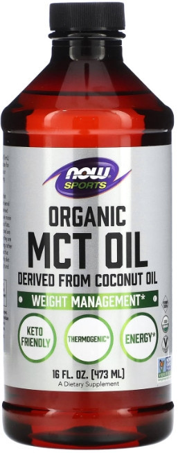 Олія МСТ Now Foods MCT Oil 473 мл Київ - фото 1