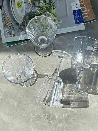 Набір келихів 6 шт "Арія" 200 мл для вина прозорий 102-304 для дому та ресторану Київ